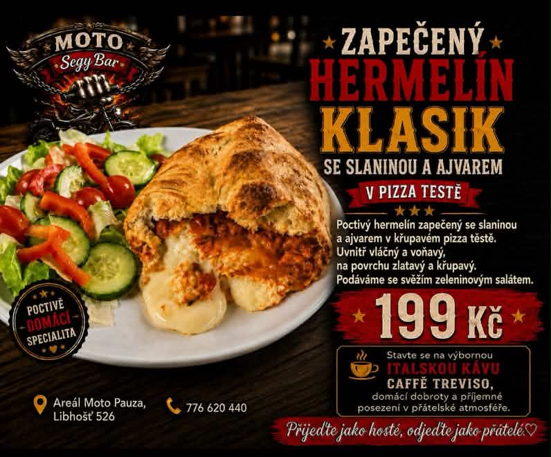Zapečený hermelín Klasik