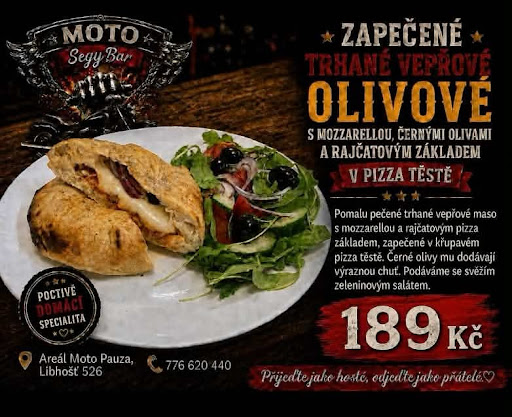 Zapečené trhané vepřové olivové